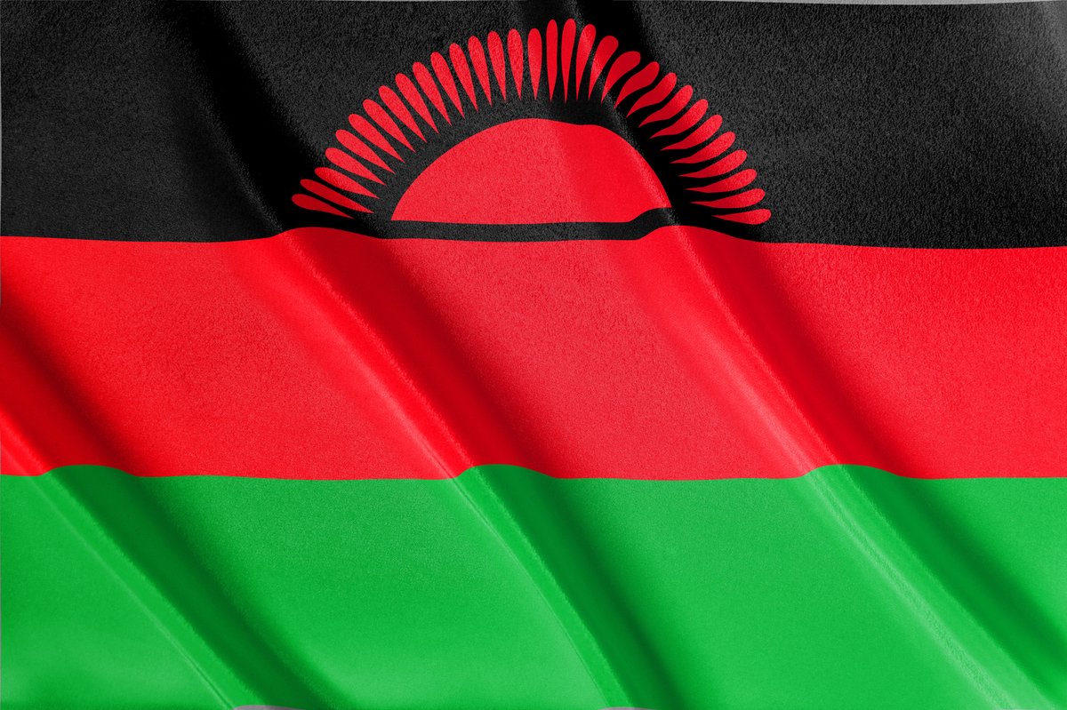 Vlag Malawi | Malawi Vlag |  Alle Afrikaanse vlaggen | 52 soorten vlaggen | 200x100cm